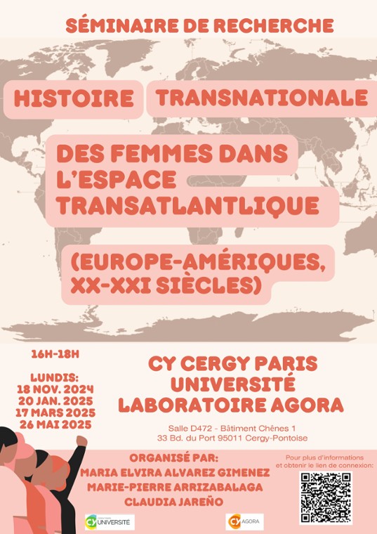 Séminaire de recherche : Histoire transnationale des femmes dans l’espace transatlantique (Europe-Amériques, XX-XXI siècles)