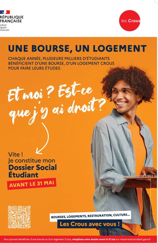 Demande de bourse ou de logement 2025-2026